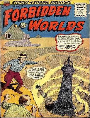 Book cover for Comic Book Forbidden Worlds 43