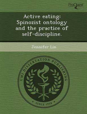 Book cover for Active Eating: Spinozist Ontology and the Practice of Self-Discipline