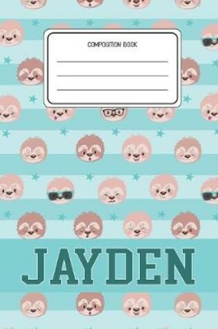 Cover of Composition Book Jayden