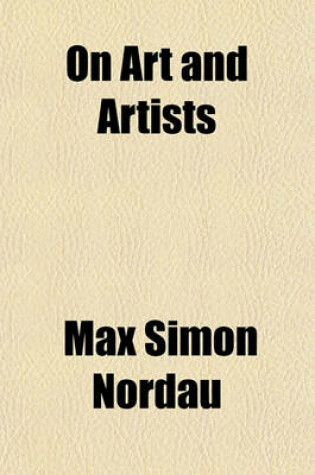 Cover of On Art and Artists