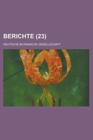 Cover of Berichte (23 )