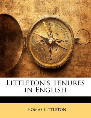 Book cover for Littleton's Tenures in English
