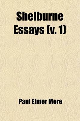 Book cover for Shelburne Essays (Volume 1)