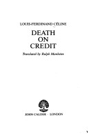 Book cover for Death on Credit