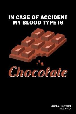 Book cover for In Case Of Accident My Blood Type Is Chocolate