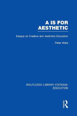 Book cover for Aa is for Aesthetic (RLE Edu K)