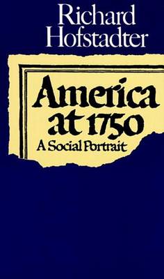 Book cover for America at 1750