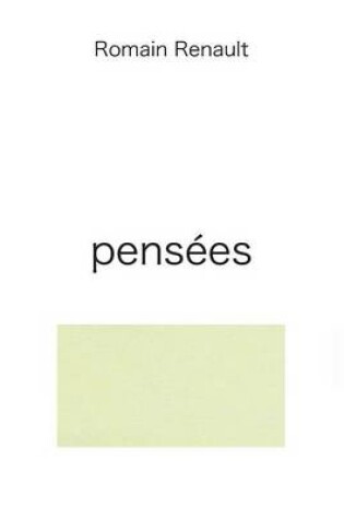 Cover of Pensees