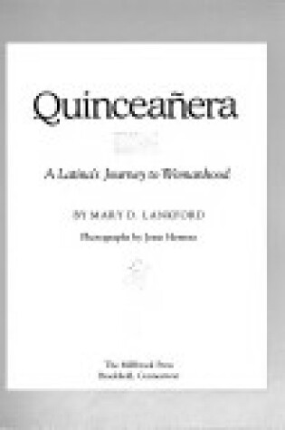 Cover of Quinceanera