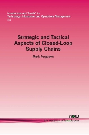 Cover of Strategic and Tactical Aspects of Closed-Loop Supply Chains