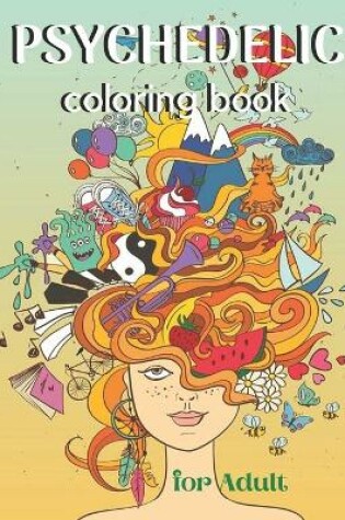 Cover of Psychedelic Coloring Book