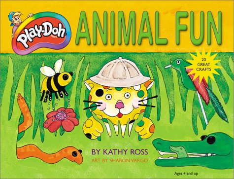 Book cover for Play-Doh Animal Fun