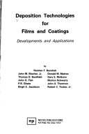 Book cover for Deposition Technologies for Films and Coatings