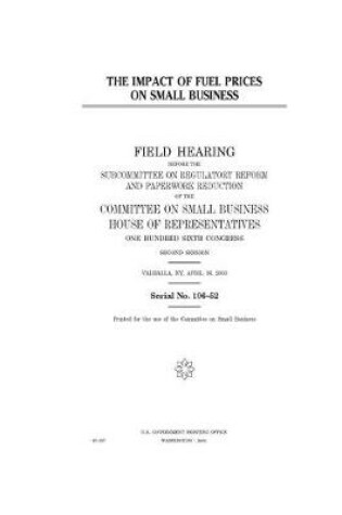 Cover of The impact of fuel prices on small business