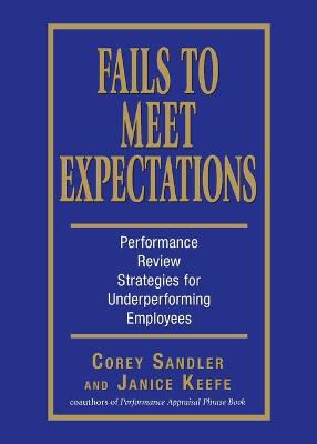 Book cover for Fails to Meet Expectations