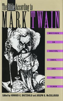 Book cover for The Bible According to Mark Twain