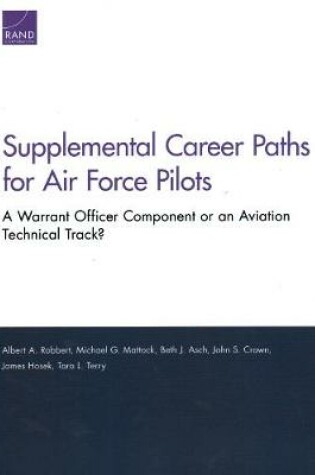 Cover of Supplemental Career Paths for Air Force Pilots