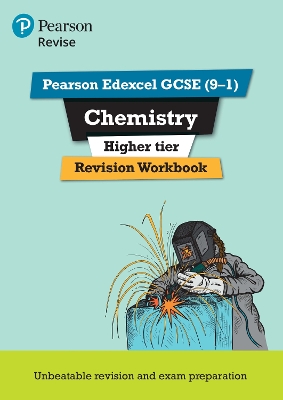 Cover of Pearson REVISE Edexcel GCSE Chemistry Higher Revision Workbook: for 2025, 2026 exams