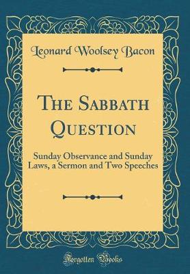 Book cover for The Sabbath Question