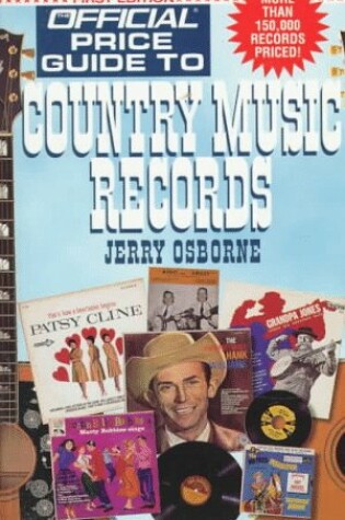 Cover of The Official Price Guide to Country Music Records