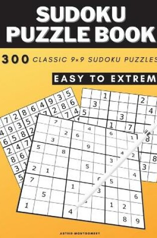 Cover of Sudoku Puzzle Books For Adults