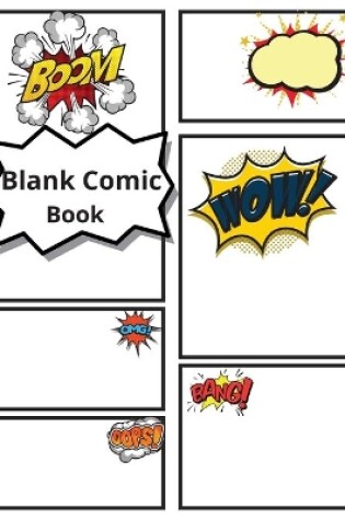 Cover of Blank comic book for kids