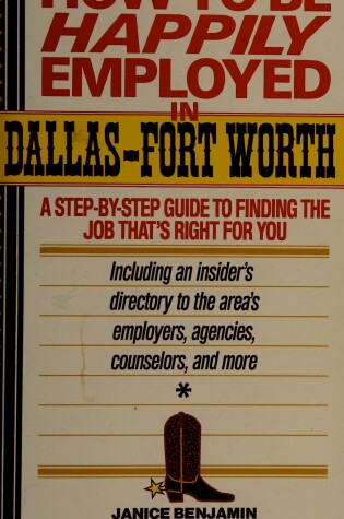 Cover of How to Be Hap Empl/Dallas