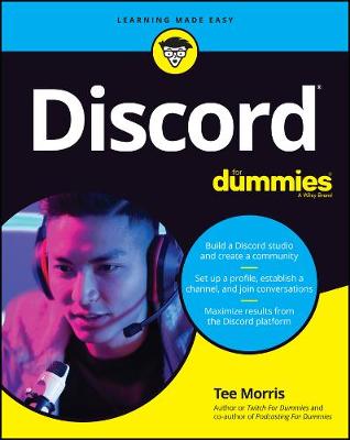 Book cover for Discord For Dummies