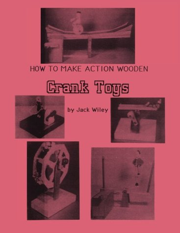 Book cover for How to Make Action Wooden Crank Toys