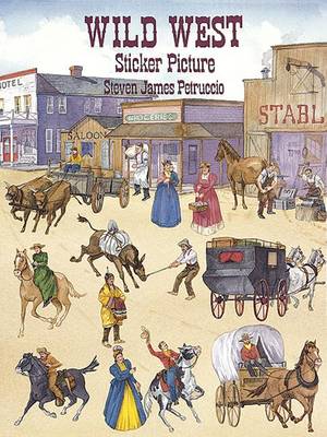 Book cover for Wild West Sticker Picture