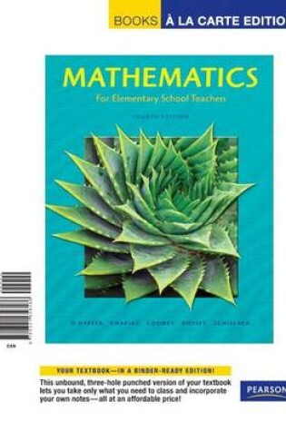 Cover of Mathematics for Elementary School Teachers, Books a la Carte Edition