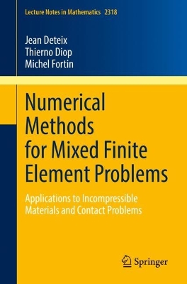 Cover of Numerical Methods for Mixed Finite Element Problems