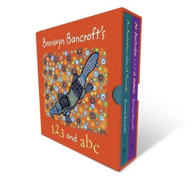 Book cover for Bronwyn Bancroft's 1,2,3 and ABC