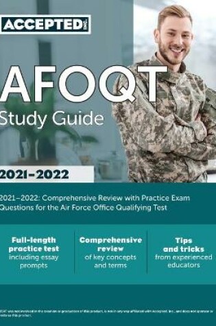 Cover of AFOQT Study Guide 2021-2022