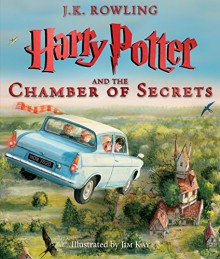 Book cover for Harry Potter and the Chamber of Secrets Illustrated Edition