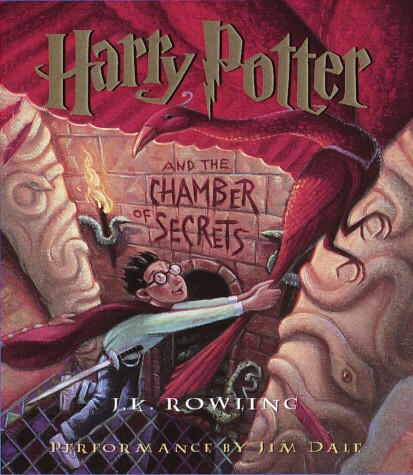 Book cover for Harry Potter and the Chamber of Secrets