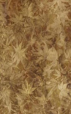 Book cover for Cannabis Rating Journal - Sepia Leaves