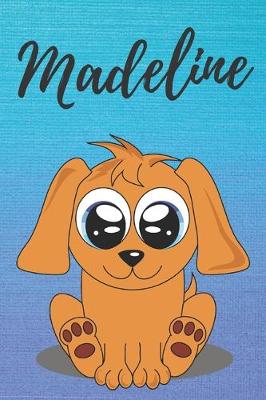 Book cover for Madeline dog coloring book / notebook / journal / diary