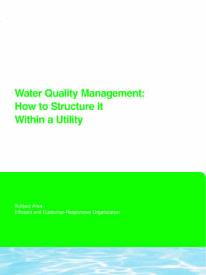 Cover of Water Quality Management