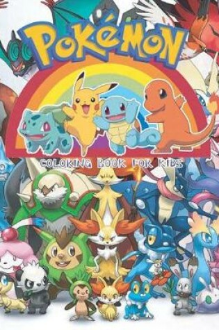 Cover of Pokemon Coloring Book for Kids