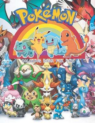 Book cover for Pokemon Coloring Book for Kids