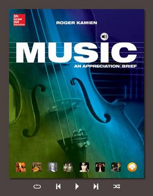 Book cover for Music: An Appreciation Brief with Connect Plus W/Learnsmart 1 Term Access Card