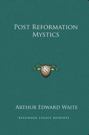 Cover of Post Reformation Mystics