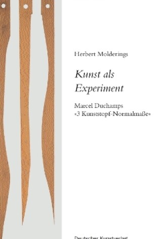 Cover of Kunst als Experiment