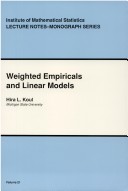 Cover of Weighted Empiricals and Linear Models