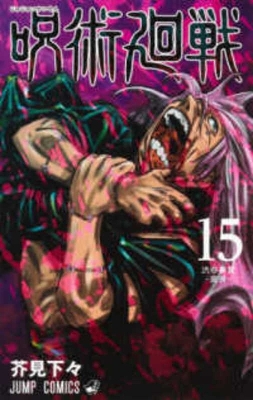 Book cover for Jujutsu Kaisen 15