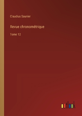 Book cover for Revue chronom�trique