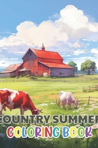 Cover of Country Summer Coloring Book