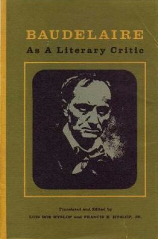 Cover of Baudelaire as a Literary Critic