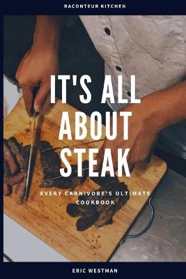 Book cover for it's all about steak